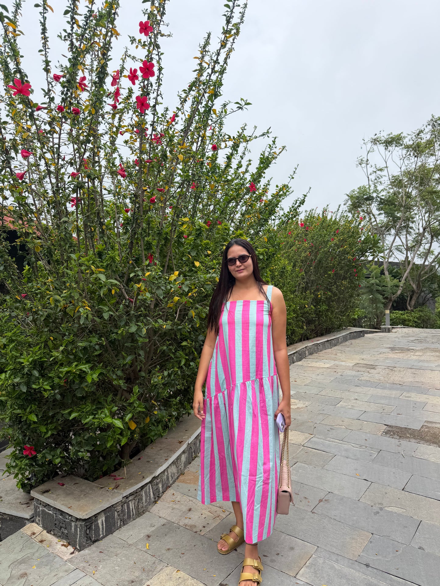 Candy stripes dress