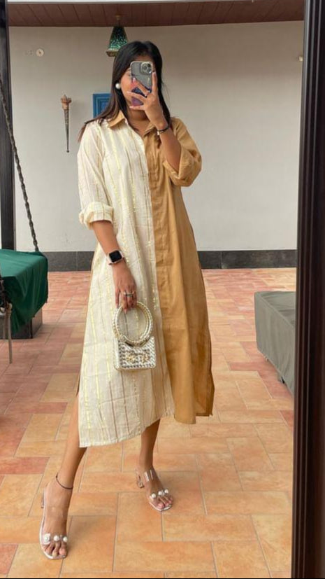 Dual Shirt Dress