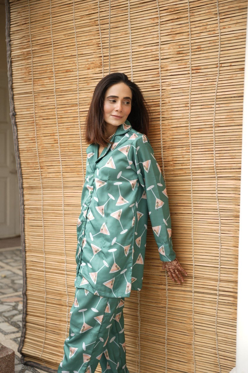 Martini Pyjama Set
