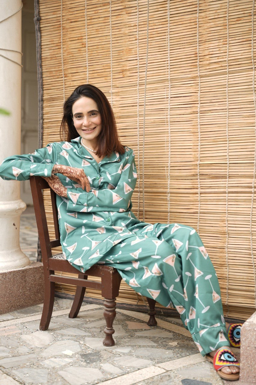 Martini Pyjama Set