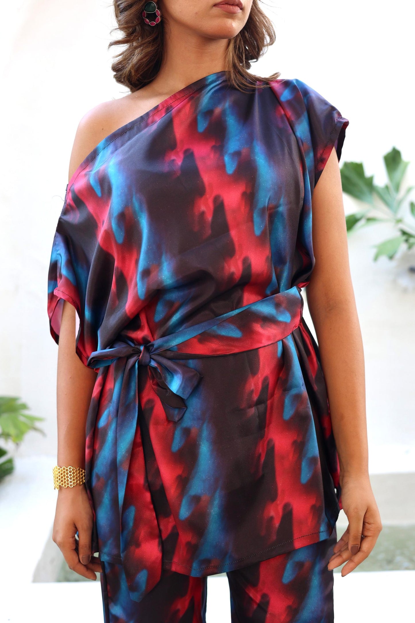 Ruby And Sapphire Co-ord Set