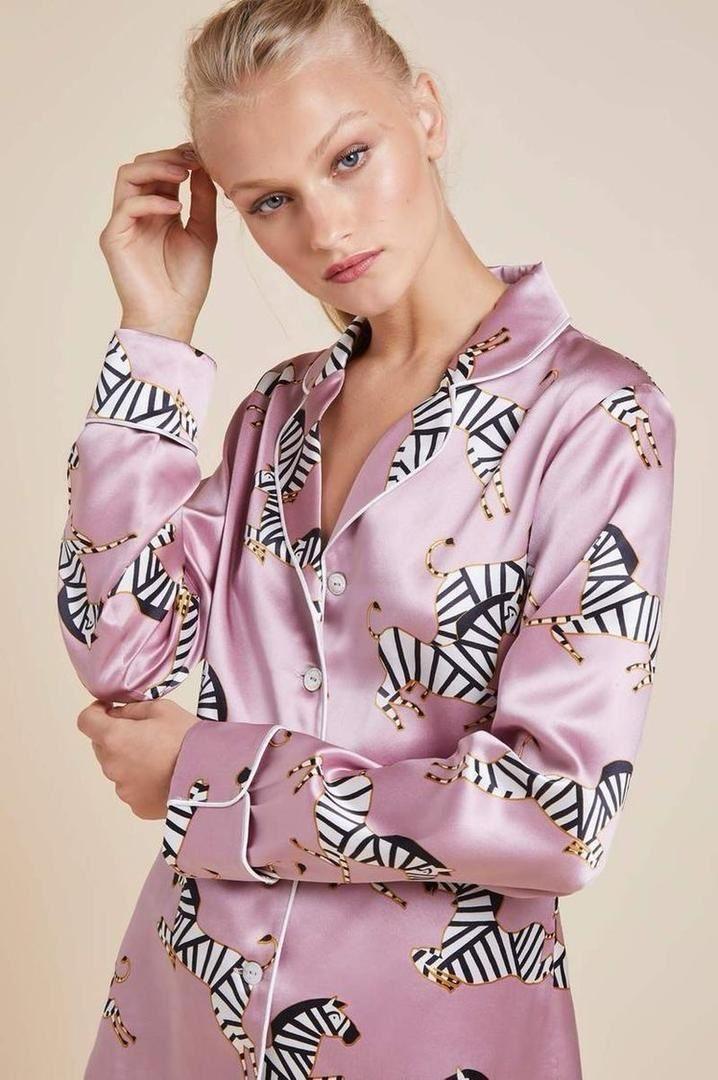 Pink Zebra Pyjama Set