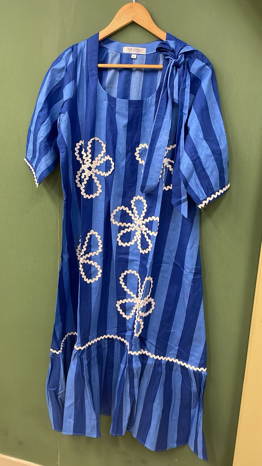 Stripes flower dress