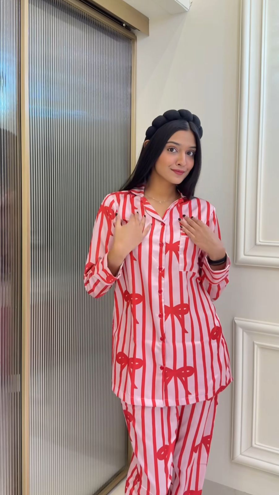 Bow Pyjama Set