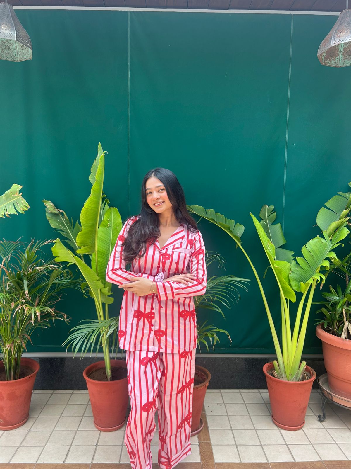 Bow Pyjama Set
