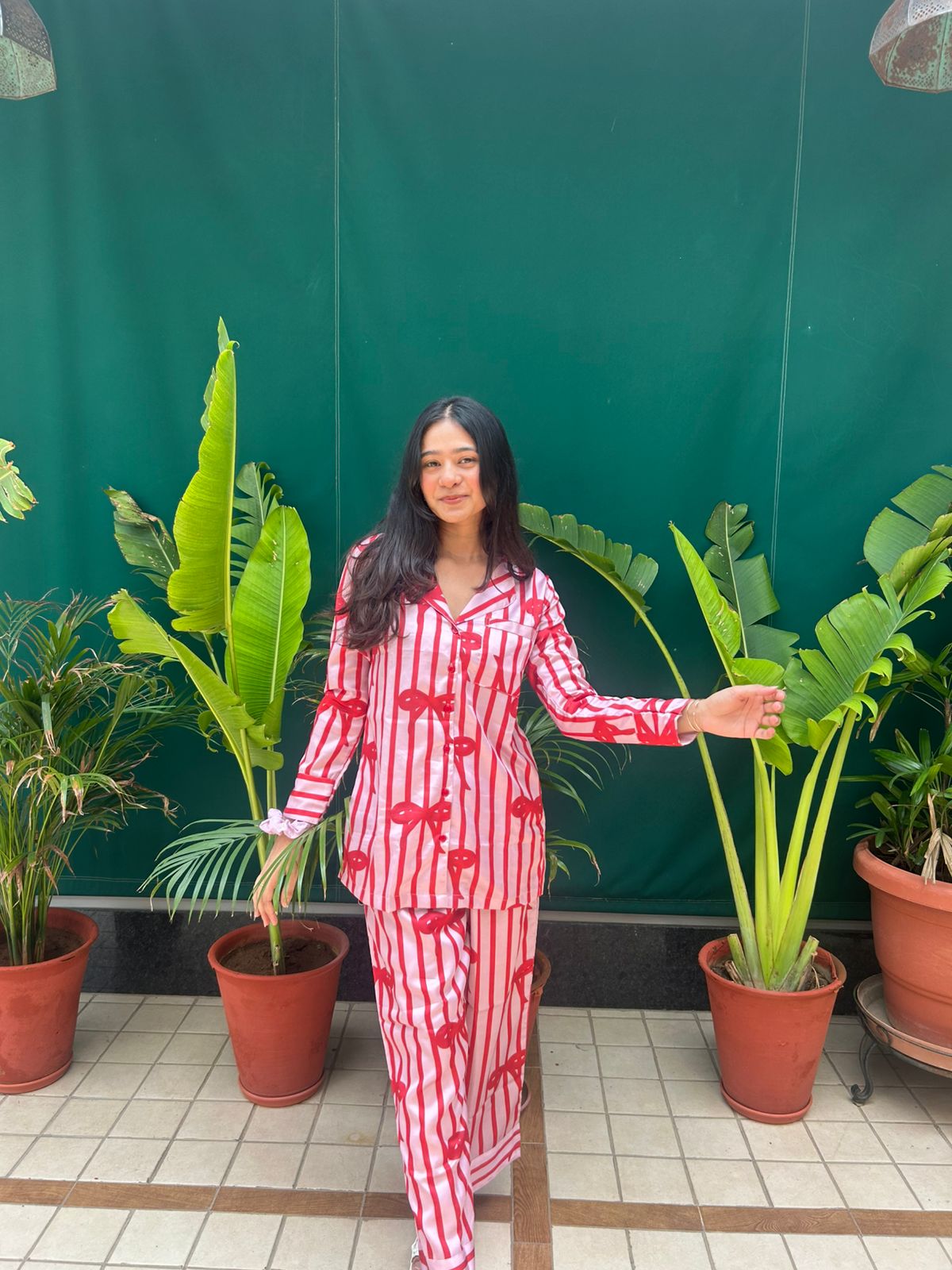 Bow Pyjama Set
