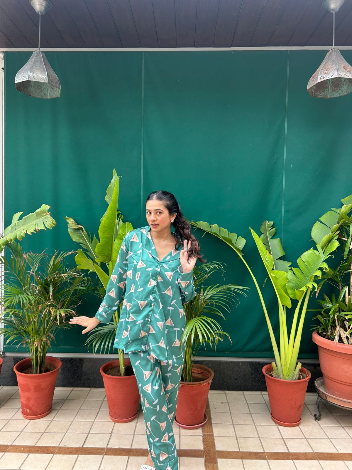Martini Pyjama Set