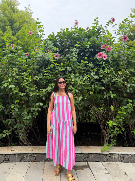 Candy stripes dress