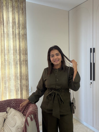 Olive Co-ord Set