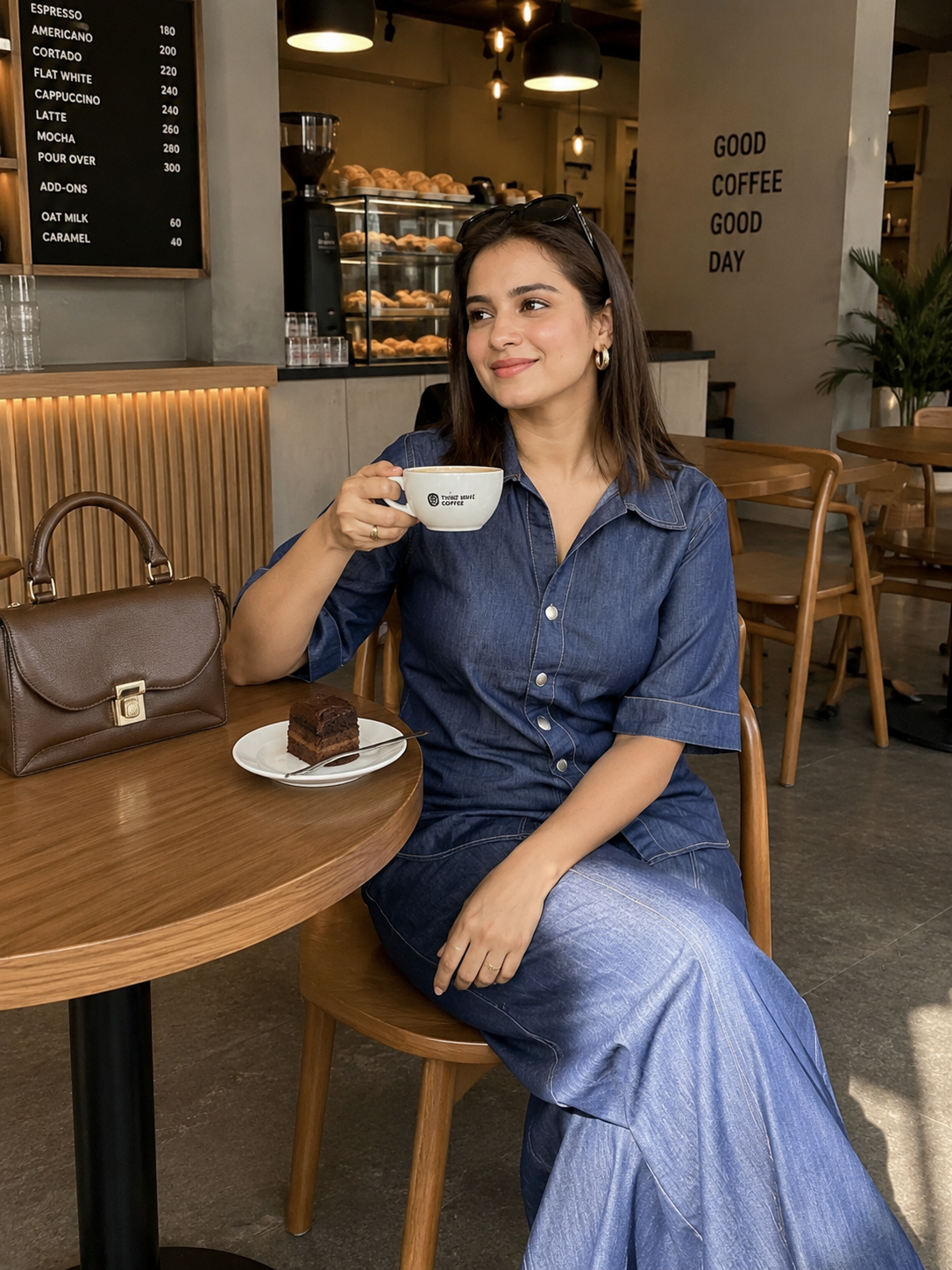 Denim co-ord set