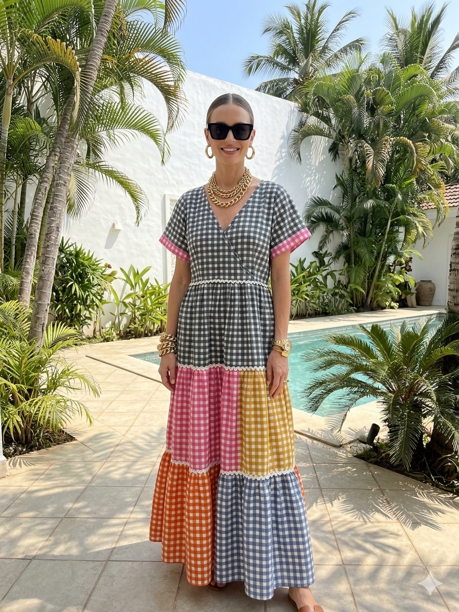 Gingham Dress