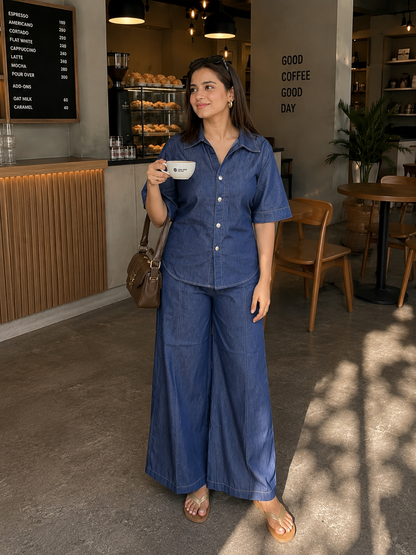 Denim co-ord set