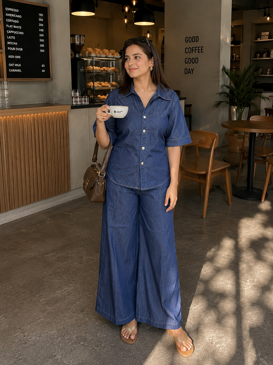 Denim co-ord set