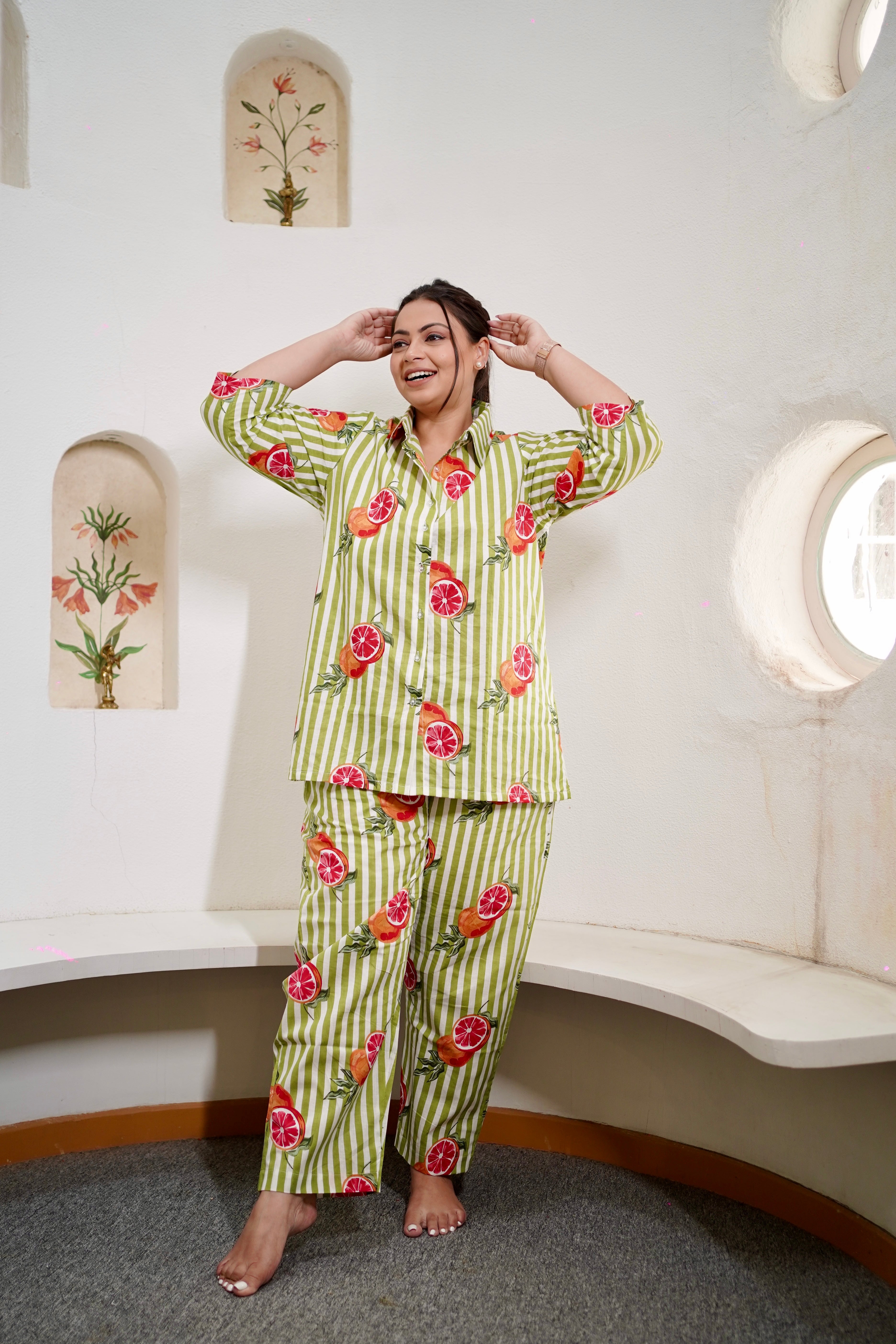 Pomegranate Pyjama Set