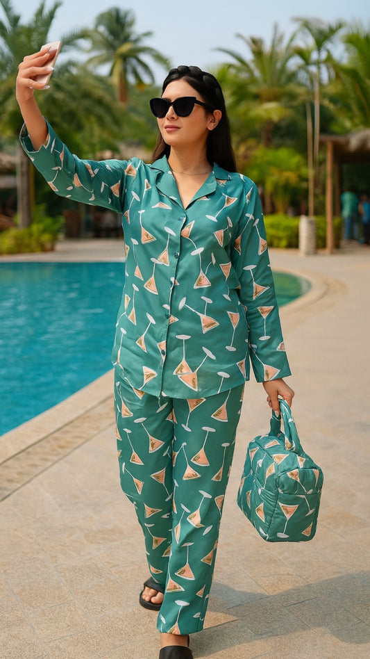Martini Pyjama Set