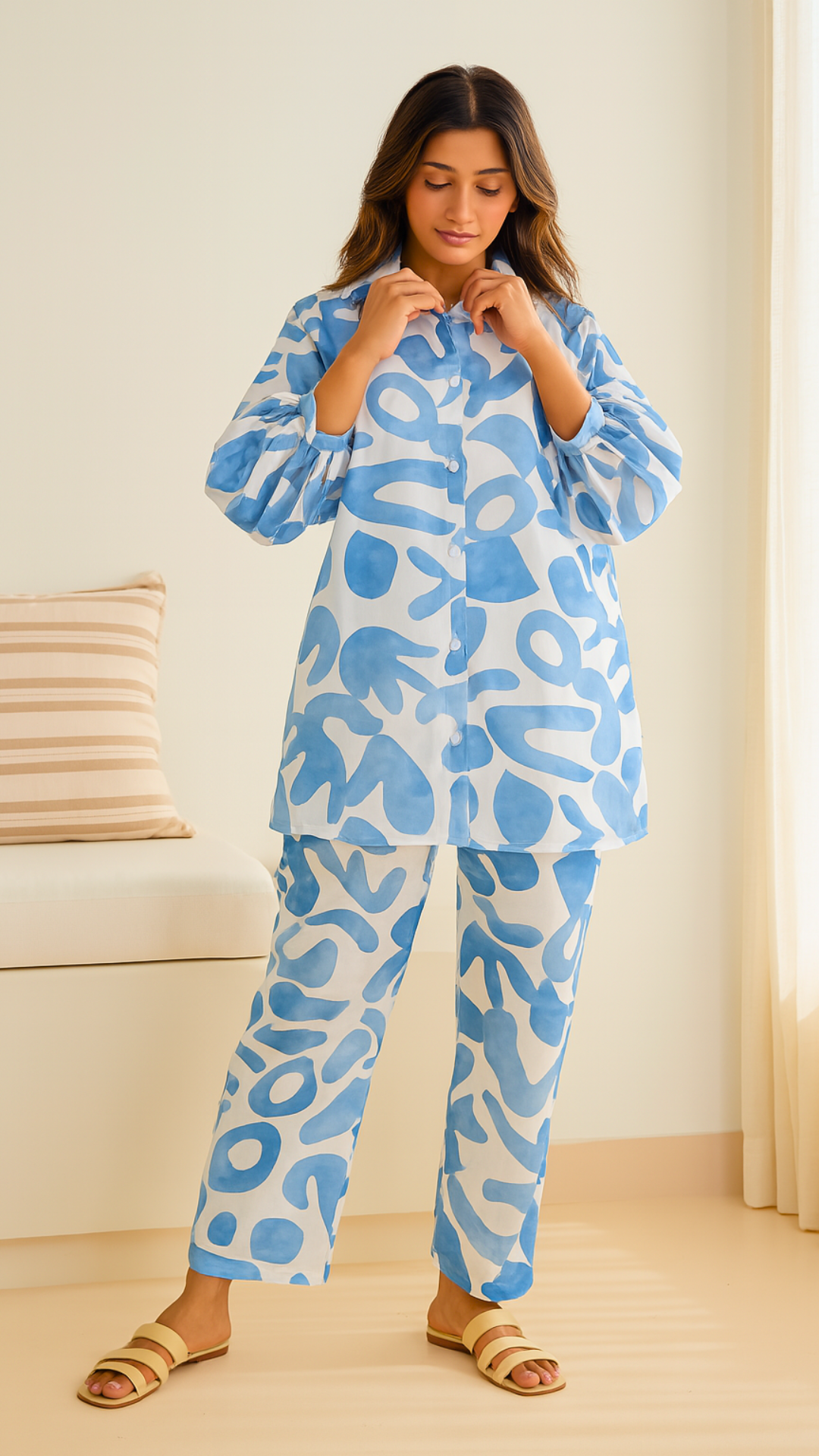 Blue Abstract Set