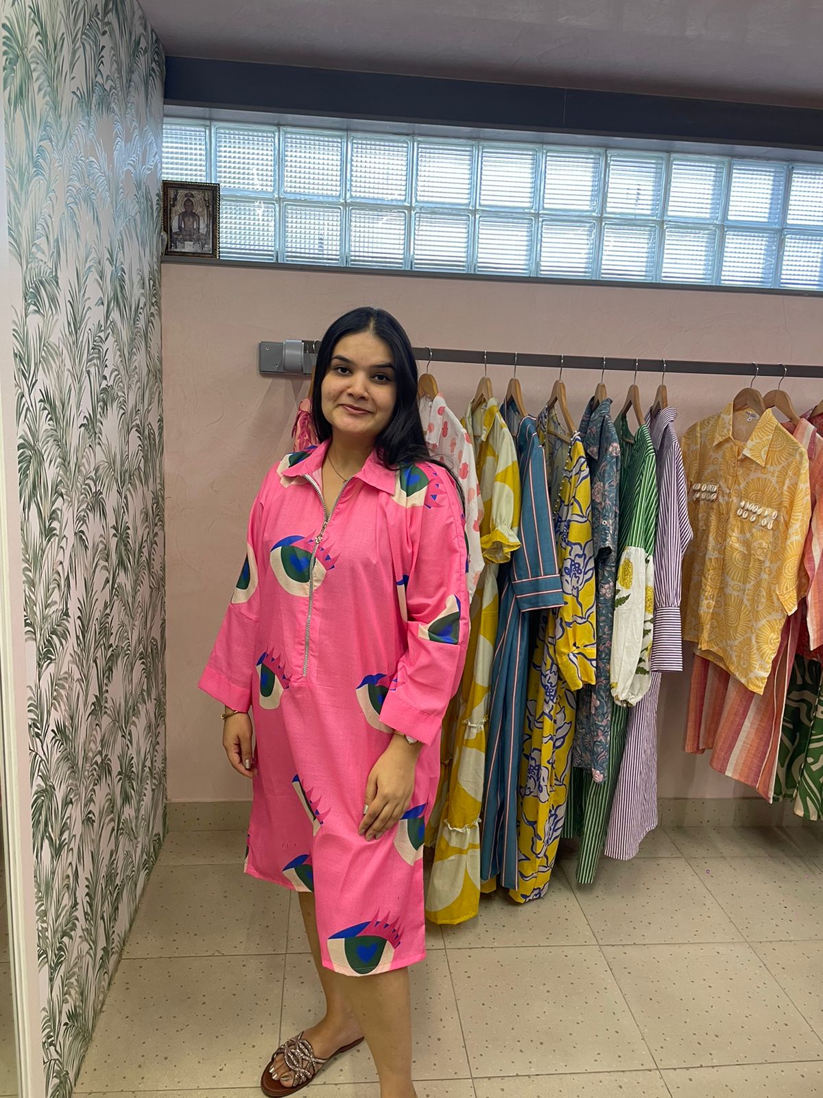 Eye Shirt Dress