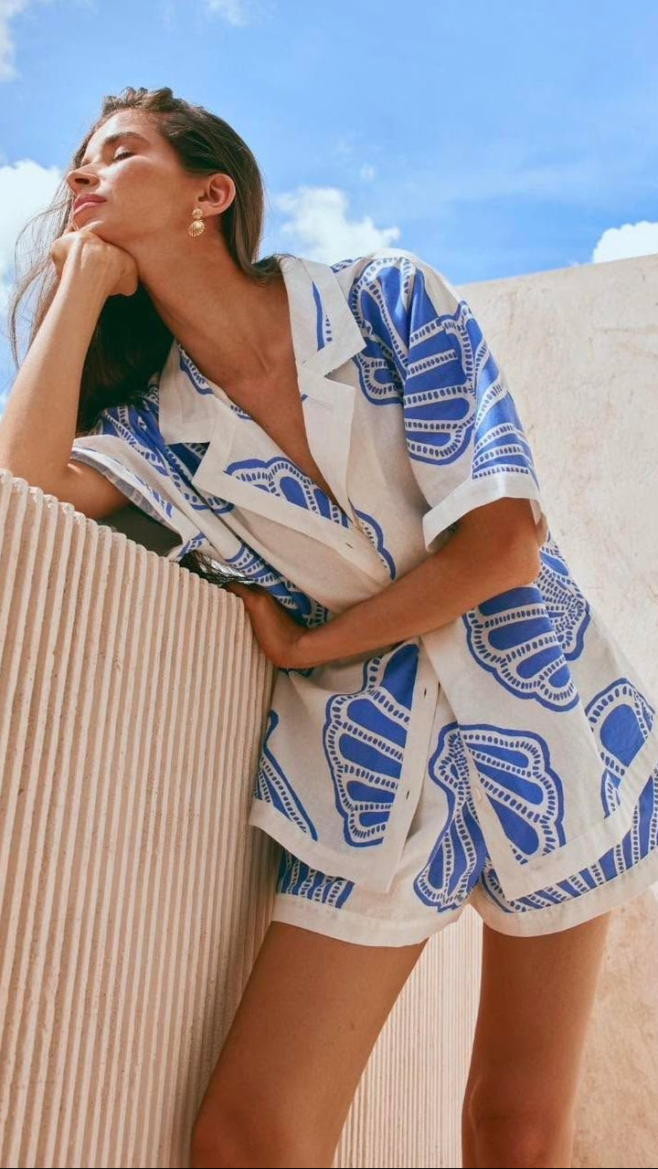 Azure Shorts Set