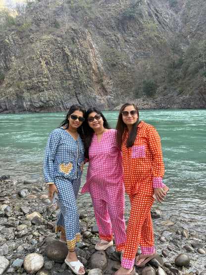 Gingham Pyjama Sets