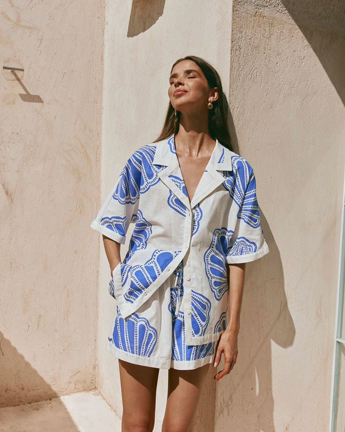 Azure Shorts Set