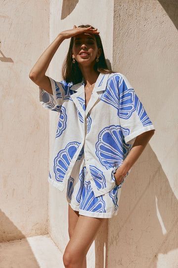 Azure Shorts Set
