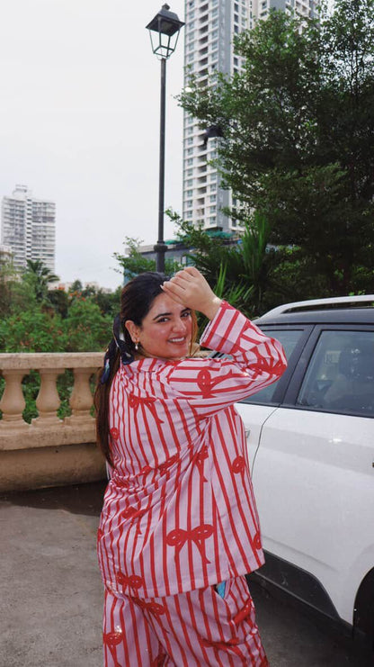 Bow Pyjama Set