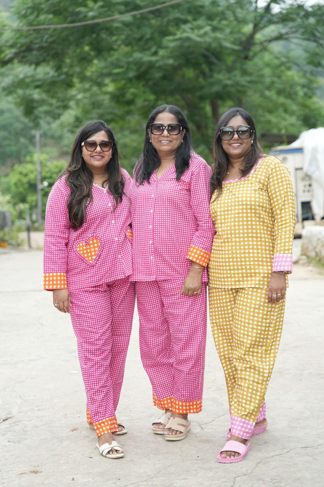 Gingham Pyjama Sets