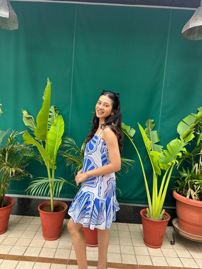 Azure Short Dress