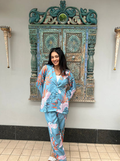 Aqua Loungewear