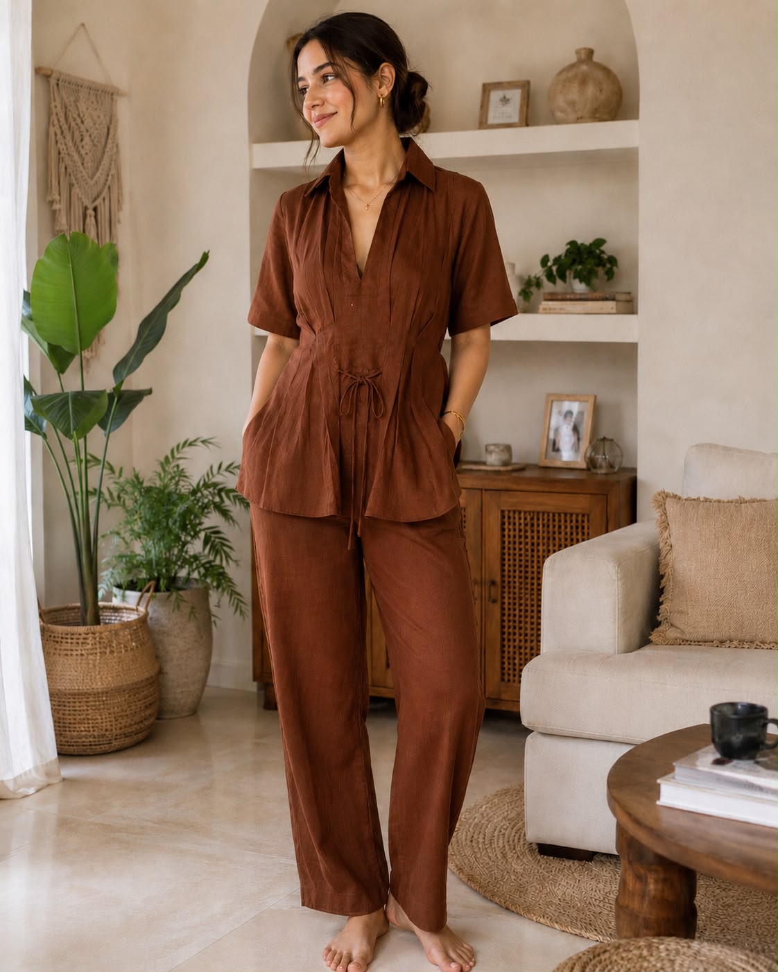 Linen Co-ord Set