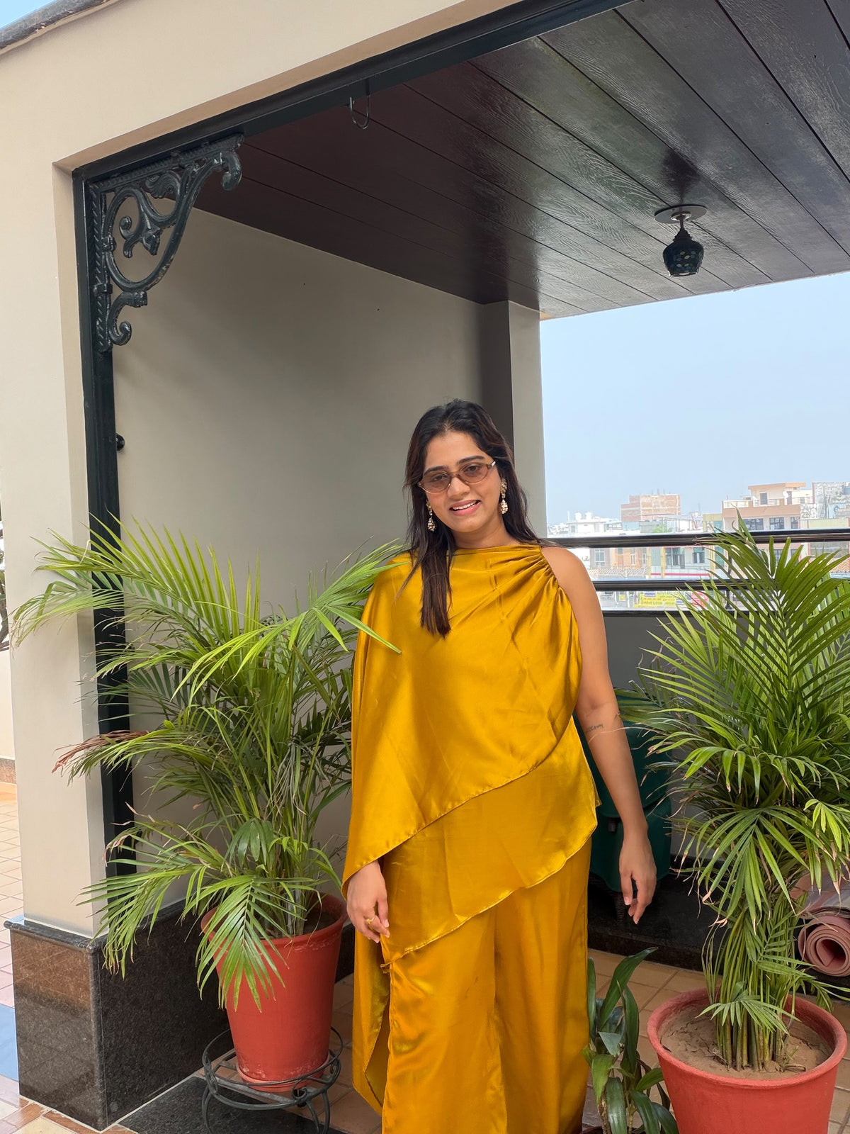Amber Satin Set