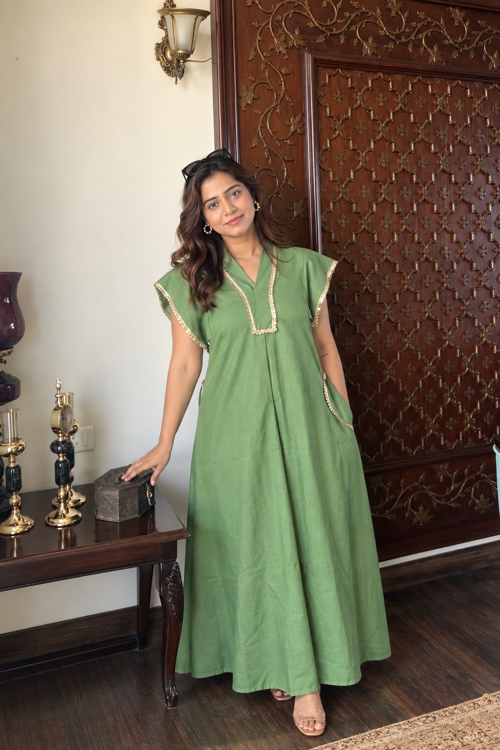 Green Intricate Dress