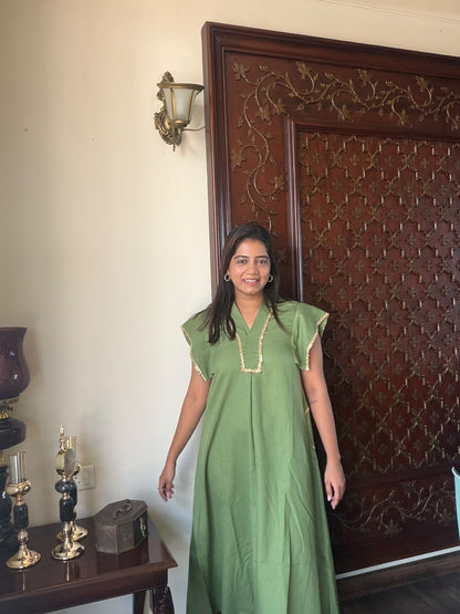 Green Intricate Dress