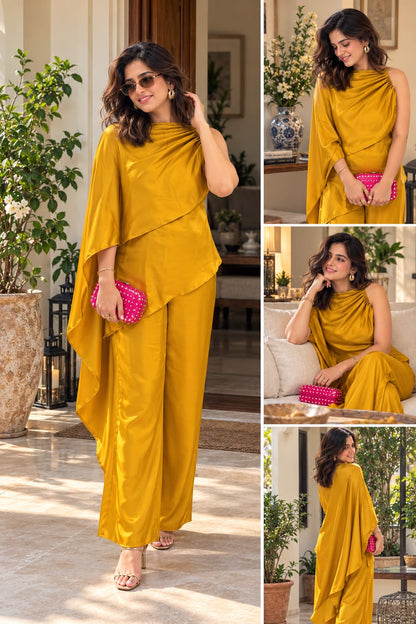 Amber Satin Set